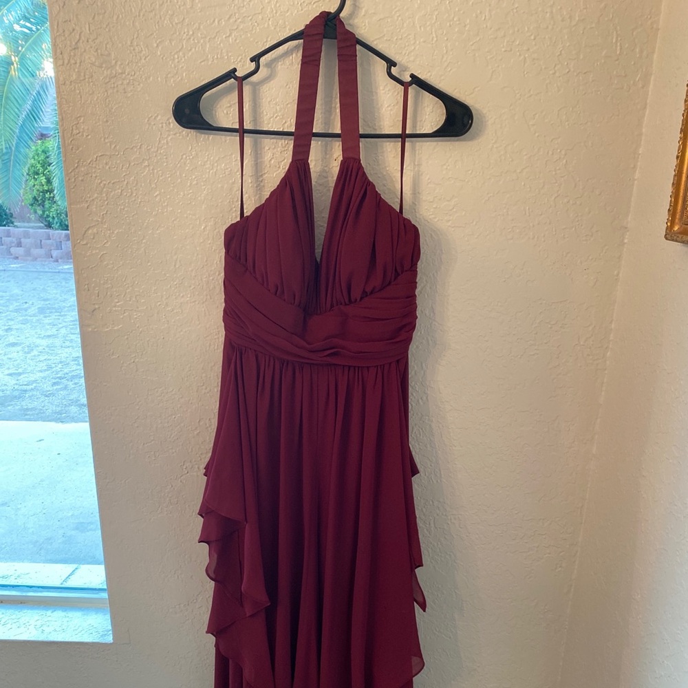 Maroon Prom Dress